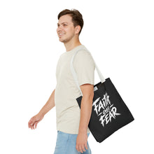 Load image into Gallery viewer, Faith Over Fear Canvas Tote