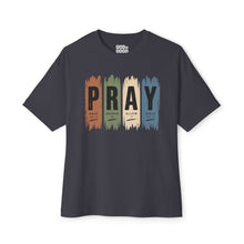 Load image into Gallery viewer, Pray Brushstroke Tee — Faith-Inspired Christian Graphic T-Shirt
