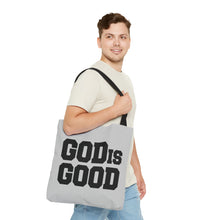 Load image into Gallery viewer, God Is Good Canvas Tote Bag