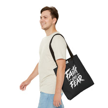 Load image into Gallery viewer, Faith Over Fear Canvas Tote