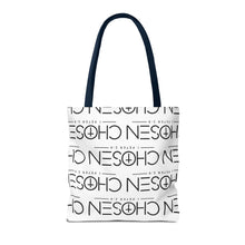 Load image into Gallery viewer, Chosen Pattern Tote Bag — Christian Scripture 1 Peter 2:9 All-Over Print