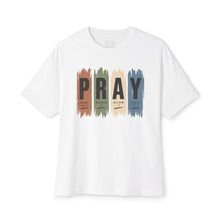 Load image into Gallery viewer, Pray Brushstroke Tee — Faith-Inspired Christian Graphic T-Shirt
