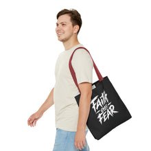 Load image into Gallery viewer, Faith Over Fear Canvas Tote