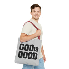 Load image into Gallery viewer, God Is Good Canvas Tote Bag