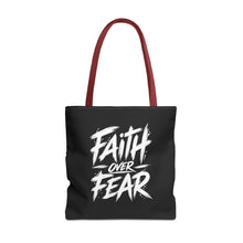 Load image into Gallery viewer, Faith Over Fear Canvas Tote