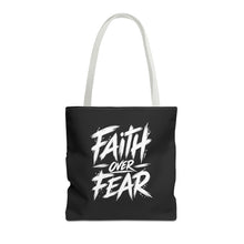 Load image into Gallery viewer, Faith Over Fear Canvas Tote