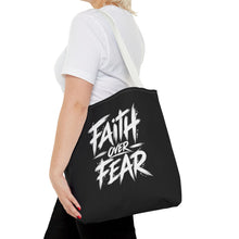 Load image into Gallery viewer, Faith Over Fear Canvas Tote