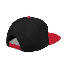 Load image into Gallery viewer, Snapback Hat — "Faith Over Fear" Embroidered Cross Cap