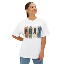 Load image into Gallery viewer, Pray Brushstroke Tee — Faith-Inspired Christian Graphic T-Shirt