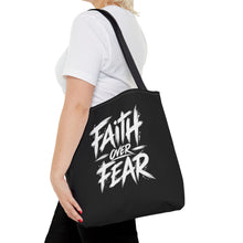 Load image into Gallery viewer, Faith Over Fear Canvas Tote